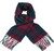 Unisex Lambswool Scarf In Lindsay Tartan Design 30cm Wide Unisex Lambswool Scarf In Lindsay Tartan Design 30cm Wide
