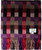 Scarf 100% Lambswool Edinburgh Brand 1436 in Red Blue and Grey Check
