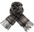 Unisex Lambswool Scarf In Monochrome Buchanan Tartan Design 30cm Wide Unisex Lambswool Scarf In Monochrome Buchanan Tartan Design 30cm Wide