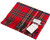 Unisex Lambswool Scarf In Royal Stewart Double Scale Tartan Design 30cm Wide Unisex Lambswool Scarf In Royal Stewart Double Scale Tartan Design 30cm Wide