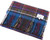 Unisex Lambswool Scarf in Anderson Tartan Design 30cm Wide Unisex Lambswool Scarf in Anderson Tartan Design 30cm Wide