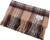Unisex Lambswool Scarf In Stewart Camel Tartan Design 30cm Wide