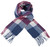 Unisex Lambswool Scarf In Holyrood Tartan Design 30cm Wide Unisex Lambswool Scarf In Holyrood Tartan Design 30cm Wide
