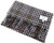 Unisex Lambswool Scarf In Burns Check Design 30cm Wide