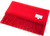 Scarf 100% Lambswool Edinburgh Brand 1436 in Plain Red