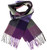 Scarf 100% Lambswool Edinburgh Brand 1436 in Damson Purple 4 Sq