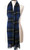 Cashmere Stole In Italian National Tartan Design 71cm Wide Cashmere Stole In Italian National Tartan Design 71cm Wide