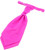 Gents Traditional Scottish Ruche Cravat Satin Tie Wedding Groom Fuschia