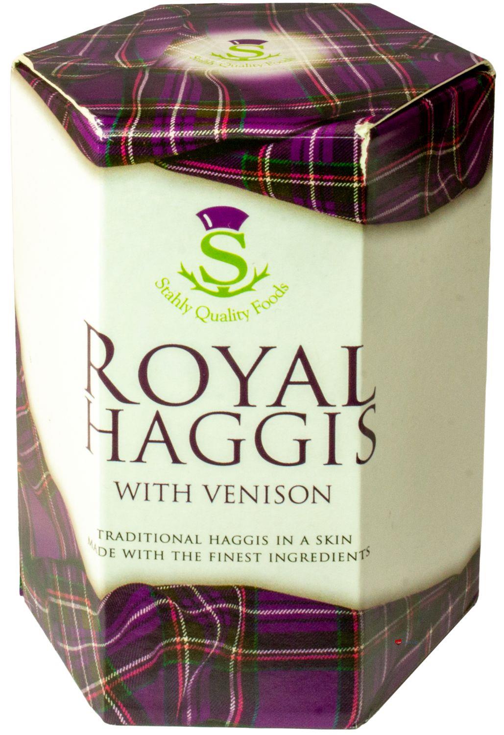 Traditional Royal Haggis With Venison Tin - iluvscotland.co.uk