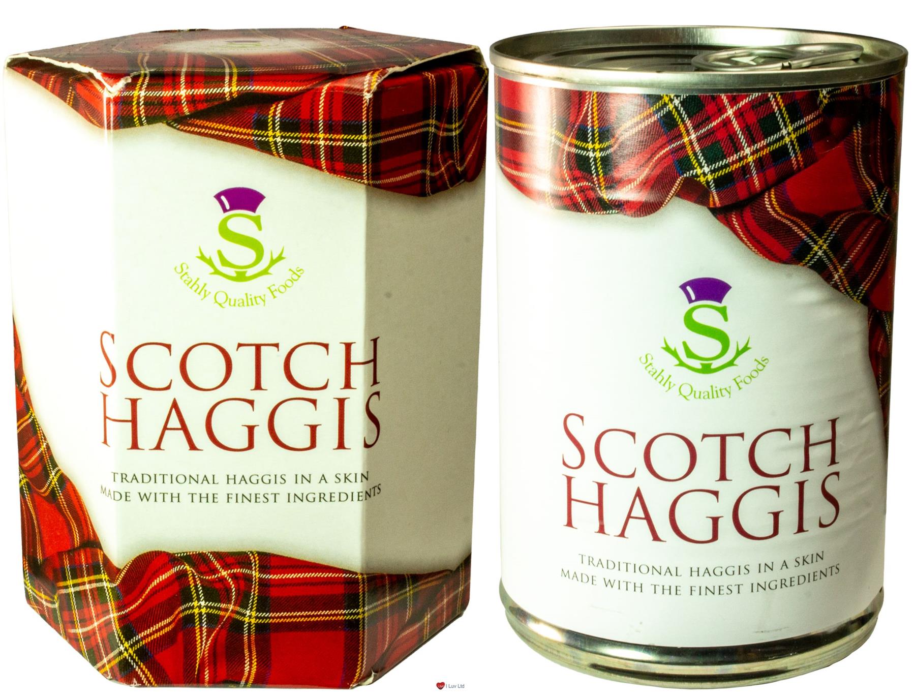 Scottish Scotch Haggis Tin Pack of 2 Tins Made in Scotland ...