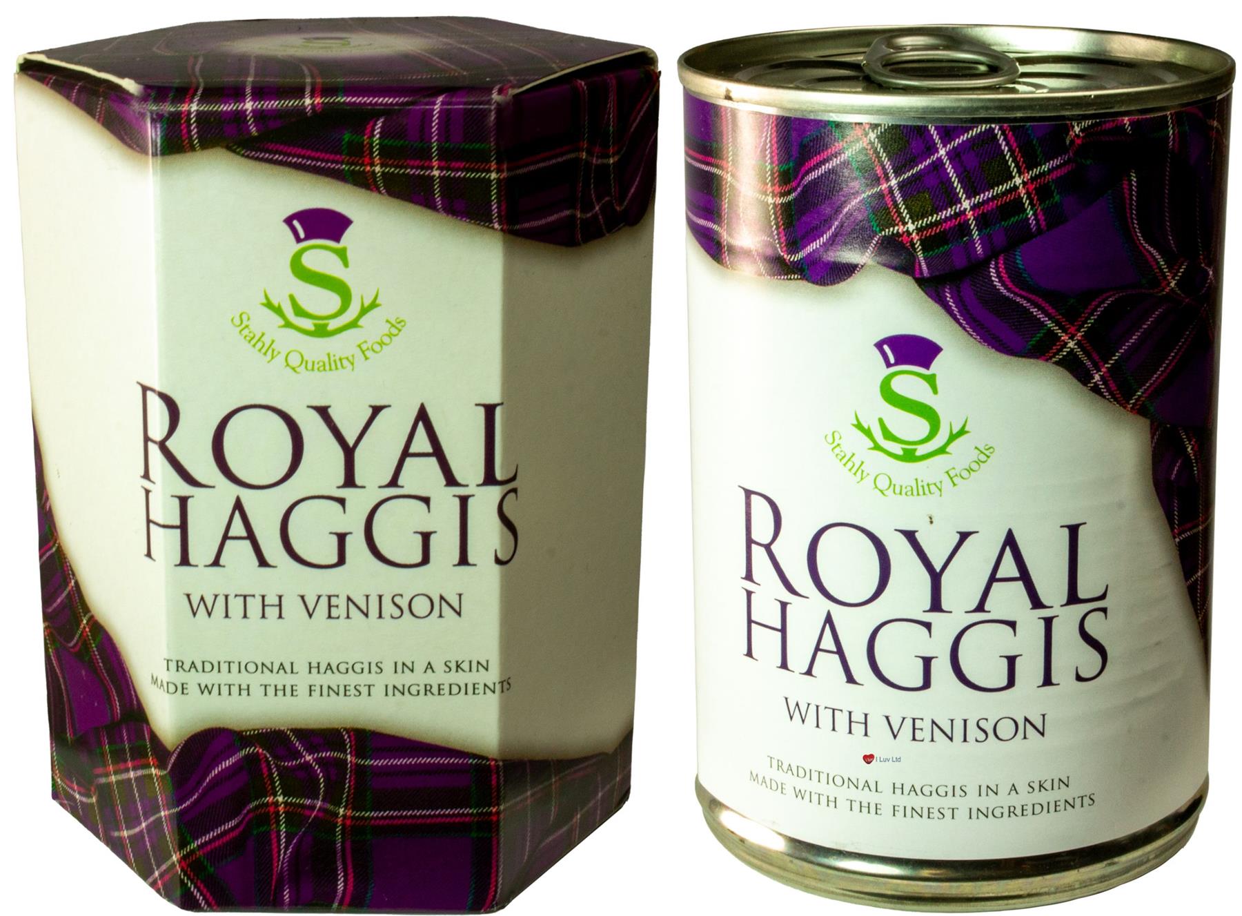 Royal Haggis With Venison Tin Pack of 3 Traditional Scottish Food ...