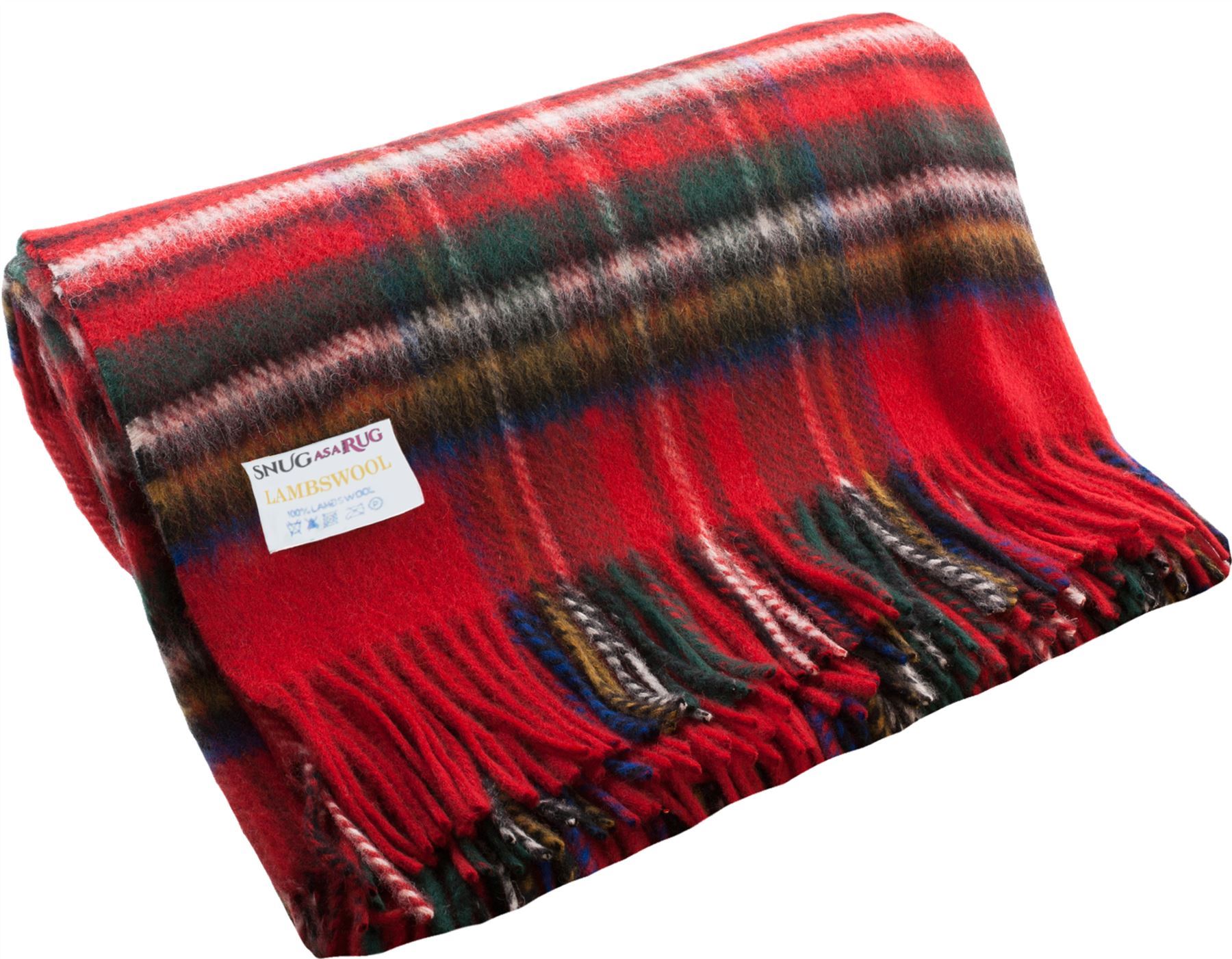 100 Lambswool Throw Blanket Wool Rug In Royal Stewart Tartan Travel Blanket Outdoor Blanket Throw Iluvscotland Co Uk