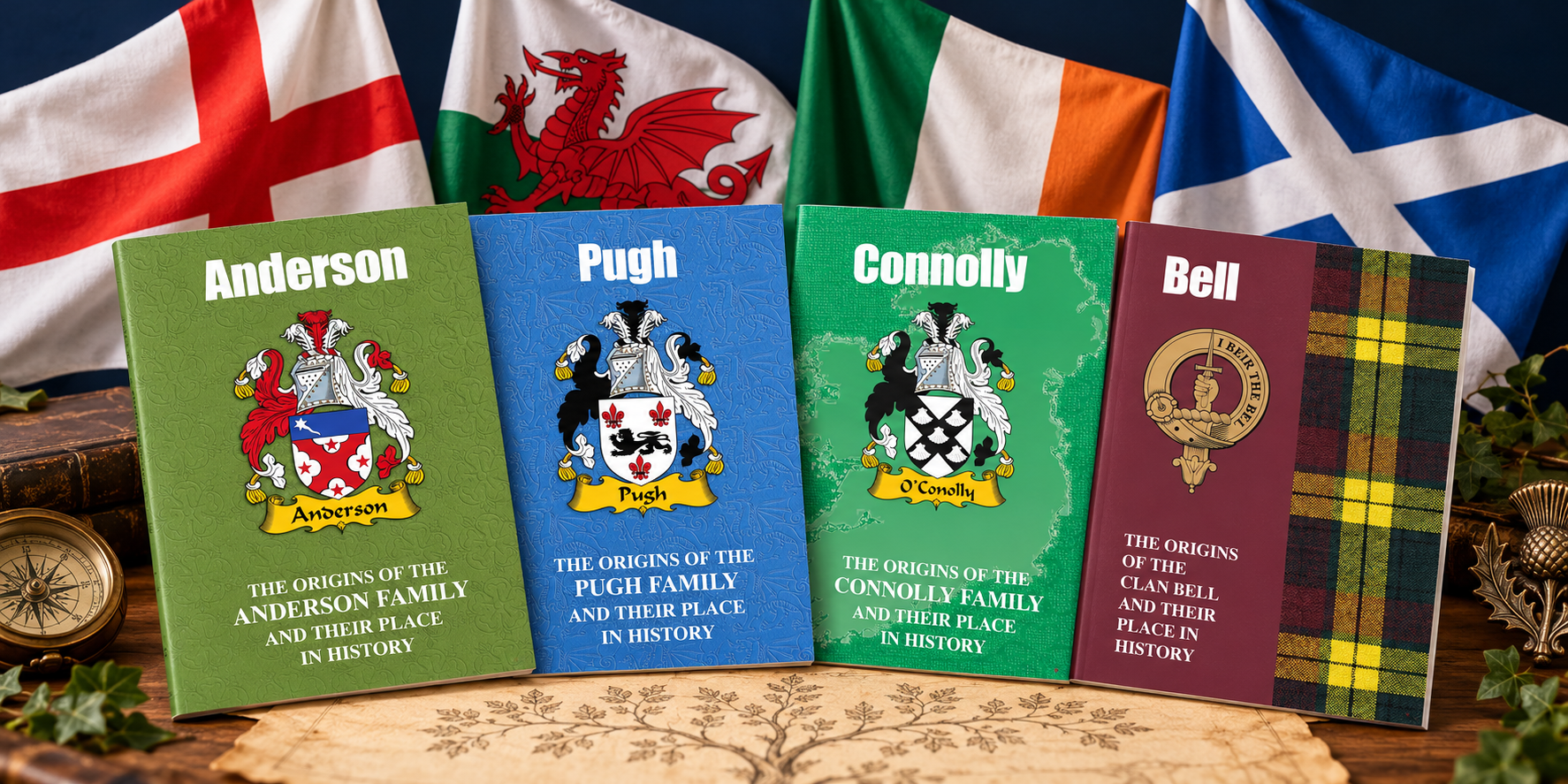 Surname History & Heritage Booklets collection