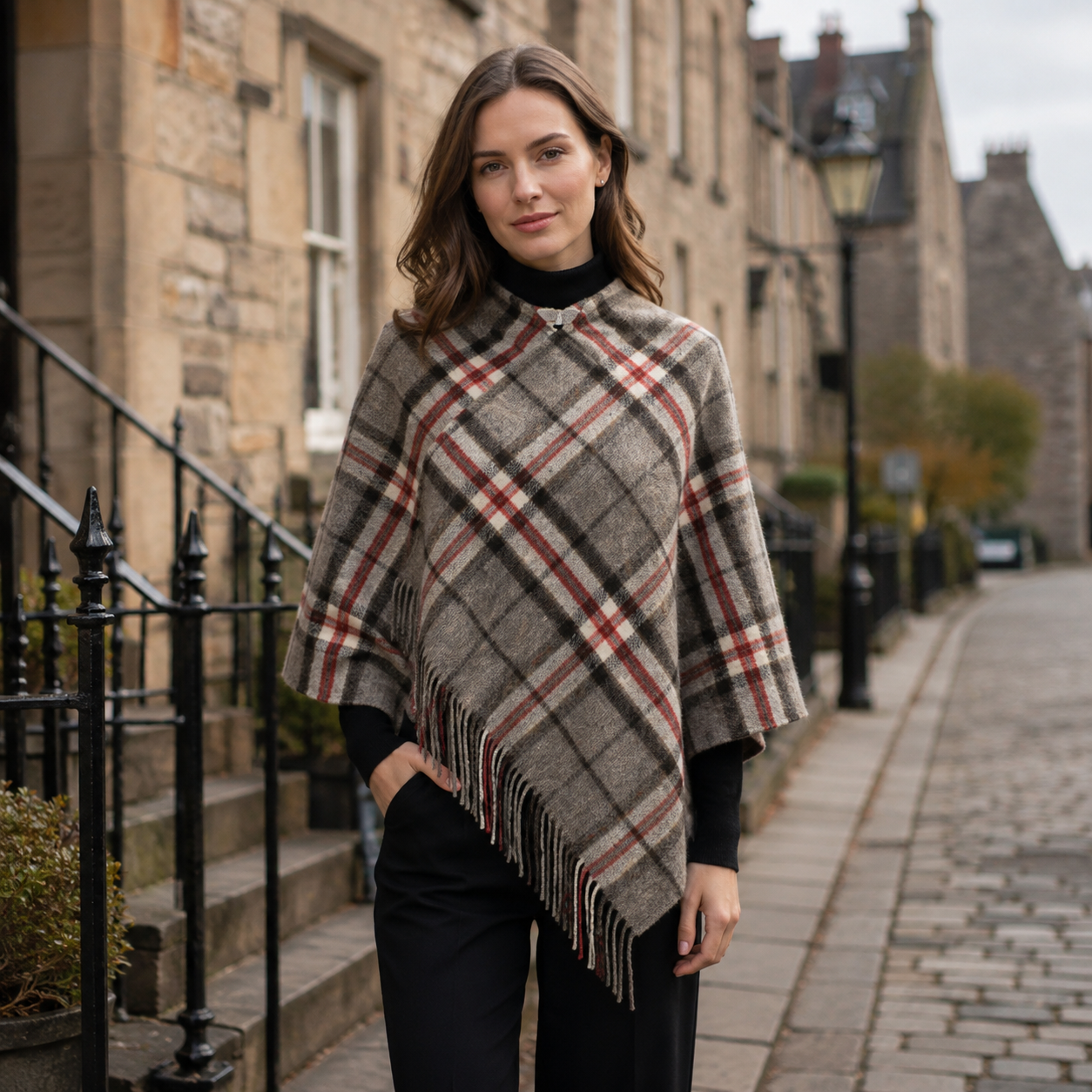 Tartan Plaid Mini Capes