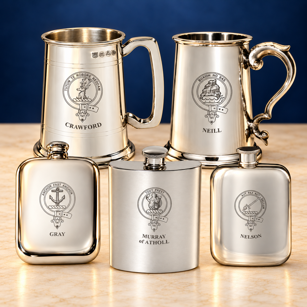 Scottish Clan Pewter Giftware