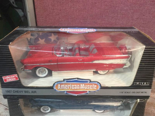 Ertl American Muscle - Red 1957 Chevrolet Bel Air