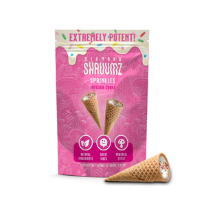 Diamond Shruumz Infused Cones  Sprinkles