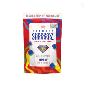 Diamond Shruumz Premium Micro Dose Gummies 15ct Rainbow