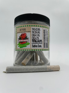 Jet Fuel Sativa Dom. Preroll 24.01% Jet Fuel Sativa Dom. Preroll 24.01%