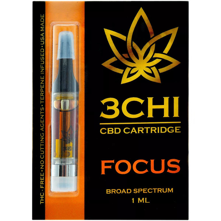 3CHI 1g CBD Cartridge  Focus
