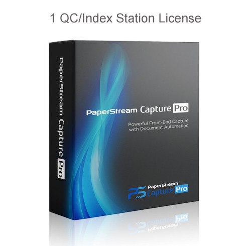 PaperStream Capture Pro QC/Index Station Software