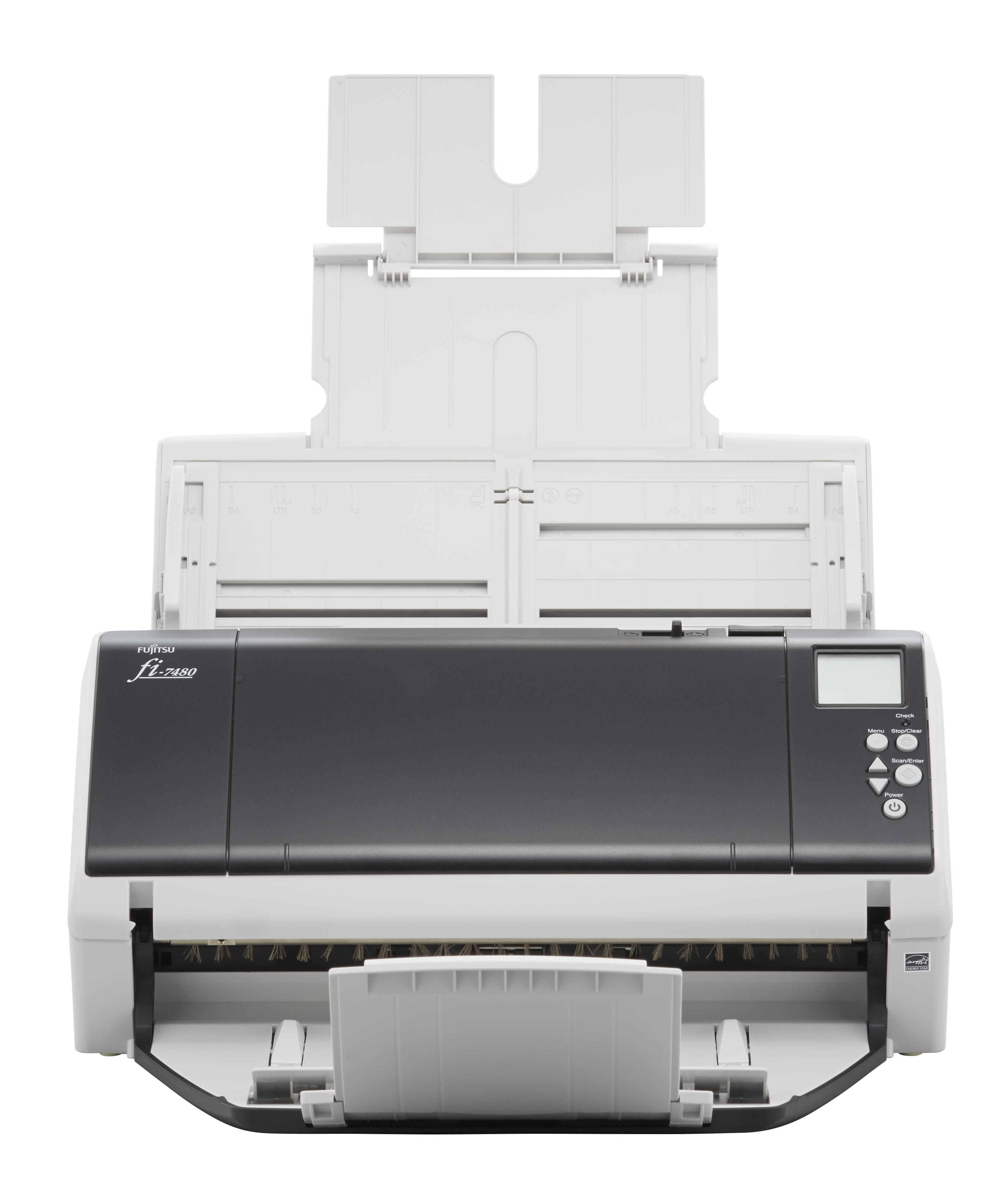 fi-7480, open front view