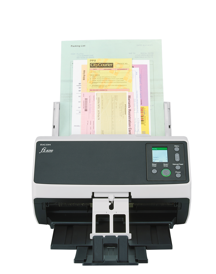 fi-8190 mixed scanning batch