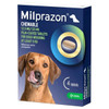20% Rabatt auf Milprazon Kautabletten 12.5/125mg für Hunde 5kg-25kg (11-55.1lbs) - 4 Kautabletten bei Atlantic Pet Products
