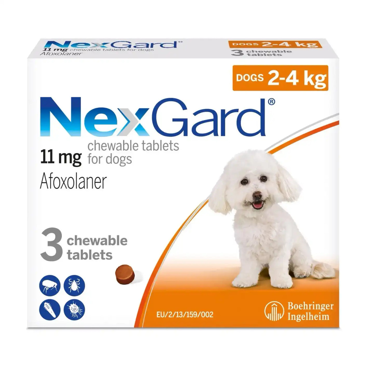 NexGard Pulci e zecche masticabili per cani