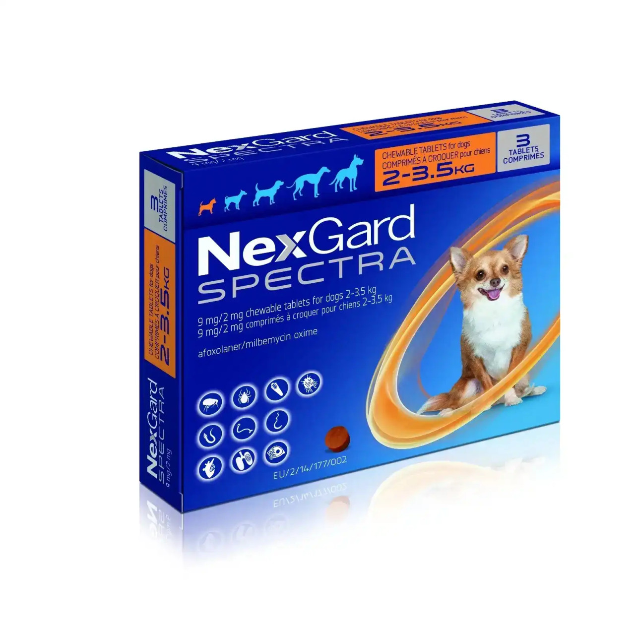 טבליות לעיסות NexGard Spectra לכלבים