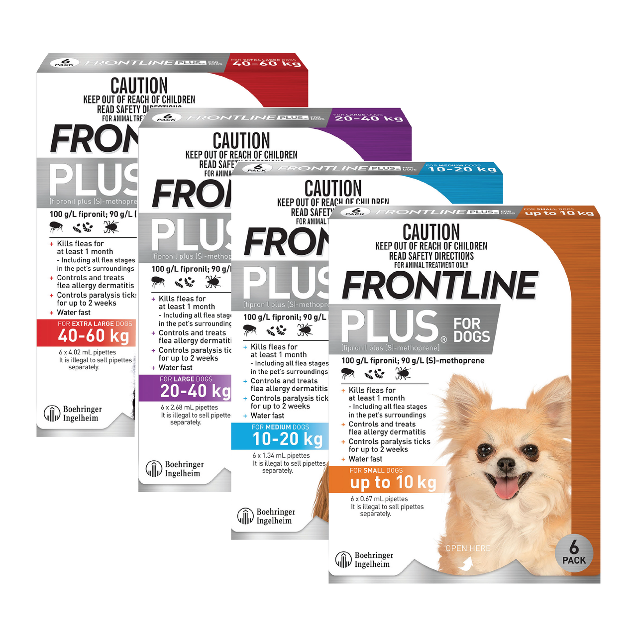 frontline plus safe for dogs