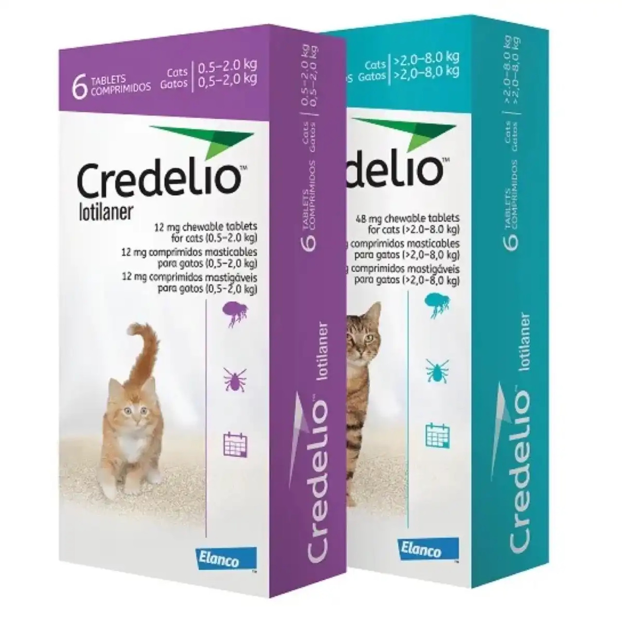 20% de descuento en Credelio para gatos - Tabletas contra pulgas y garrapatas en Atlantic Pet Products