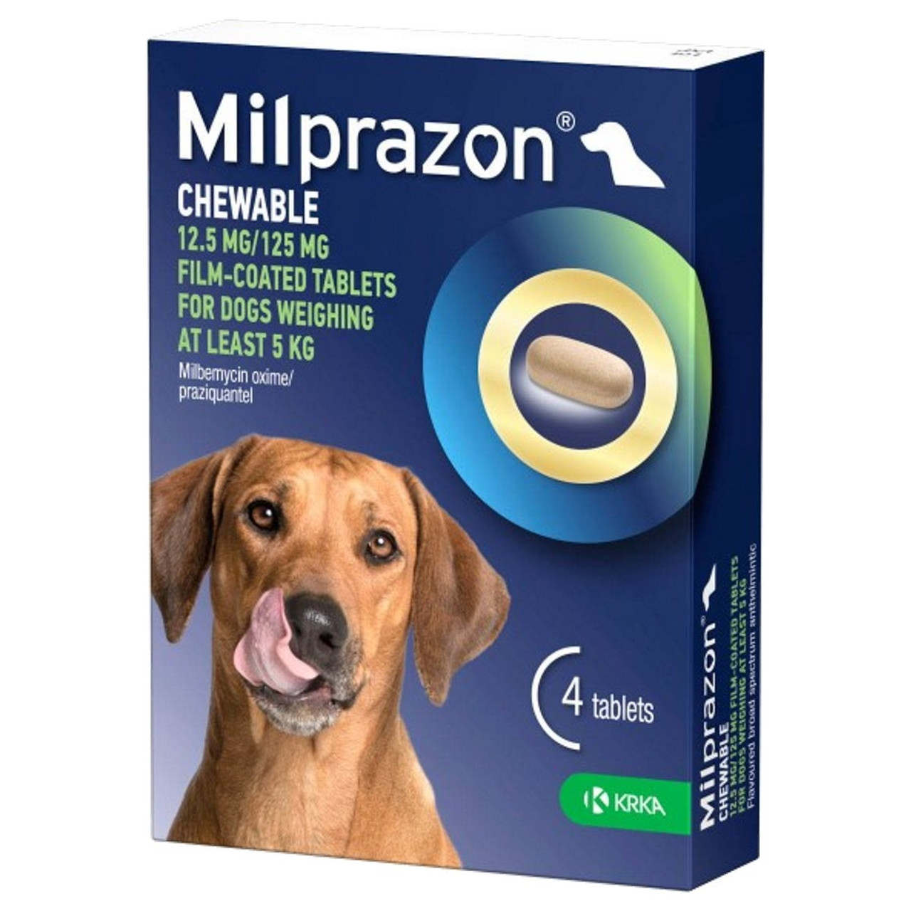 20% de Milprazon Chewables 12.5/125mg Pour Chiens 5kg-25kg (11-55.1lbs) - 4 Chews à Atlantic animalerie en ligne