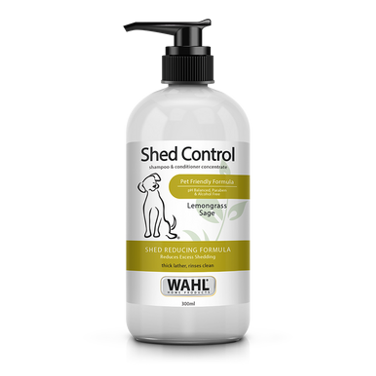 20% de réduction sur le shampooing Wahl Shed Control 300ml (10.14 oz) à Atlantic animalerie en ligne