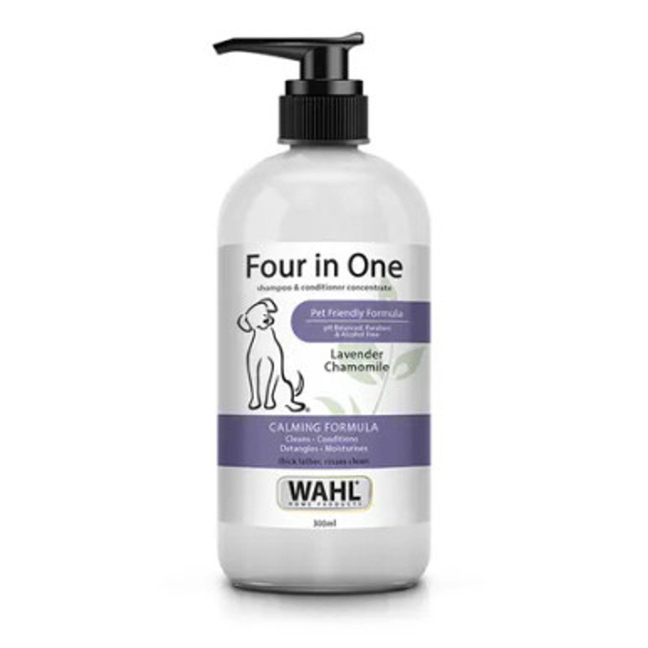 20% de réduction sur le shampooing Wahl 4in1 300ml (10.14 oz) chez Atlantic animalerie en ligne