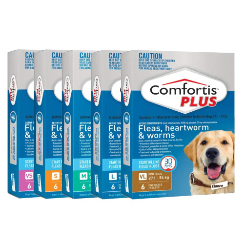 Comfortis PLUS-tabletter til hunde