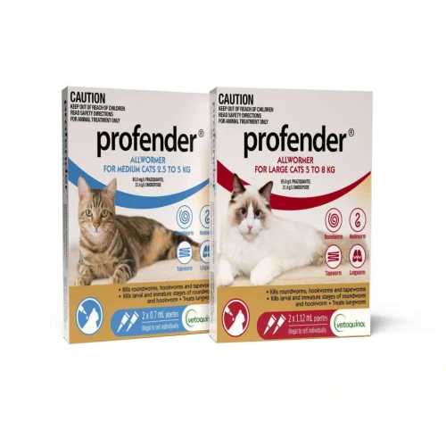 Profender Allwormer for Cats