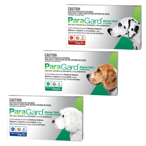 20% rabat på Paragard Allwormer til hunde hos Atlantic Pet Products
