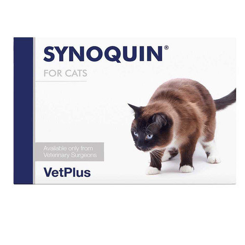 20% rabat på Synoquin-kapsler til katte: Essentiel ledstøtte med EFA hos Atlantic Pet Products