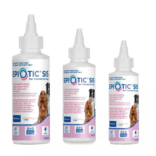 20% de descuento en Virbac EpiOtic SIS limpiador de oídos para perros en Atlantic Pet Products