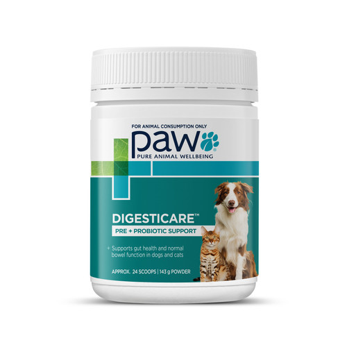 PAW DigestiCare Digestive Health Probiotic For Dogs And Cats 143g (5.04 oz)