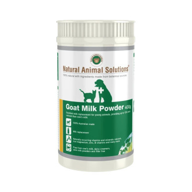 Natural Animal Solutions Goat Milk Powder 400g (14.10 oz)