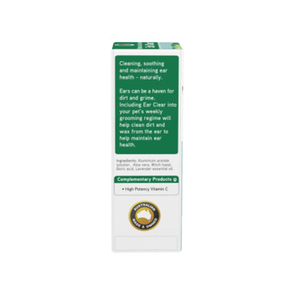 Natural Animal Solutions Ear Clear 50ml (1.69 fl oz)