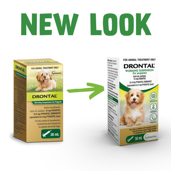 Drontal Worming Suspension 30mL