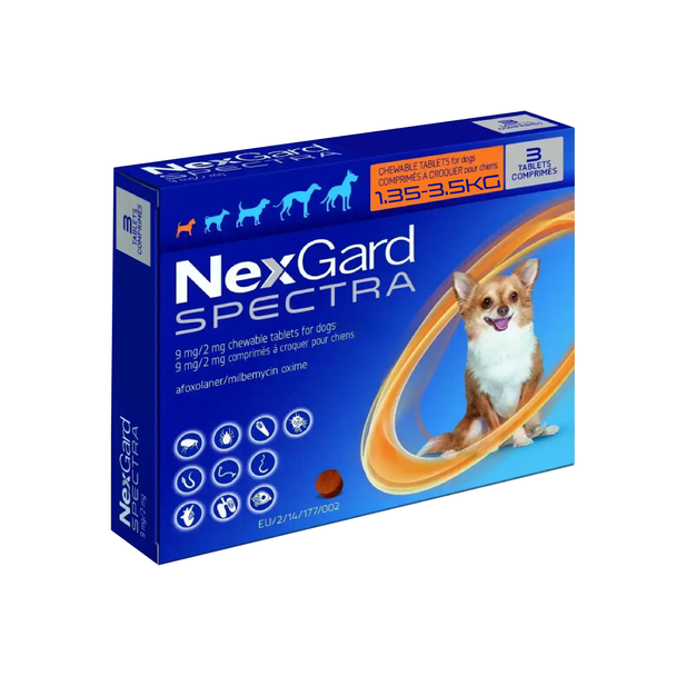 NexGard Spectra Chewable Tablets for Dogs