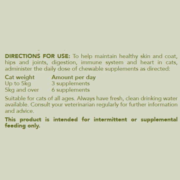 Vetalogica Hemp Clinicals 5-IN-1 multivitamin plus kosttillskott för katter 100 g (3,52 oz)