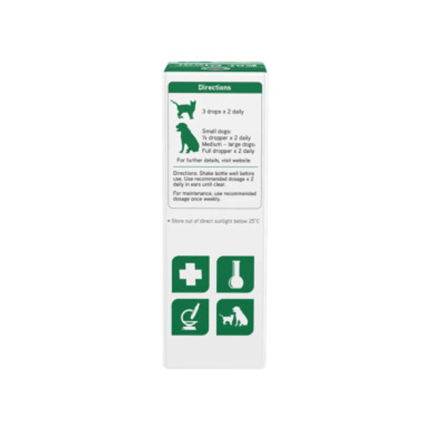 Natural Animal Solutions Ear Clear 50ml (1.69 fl oz)