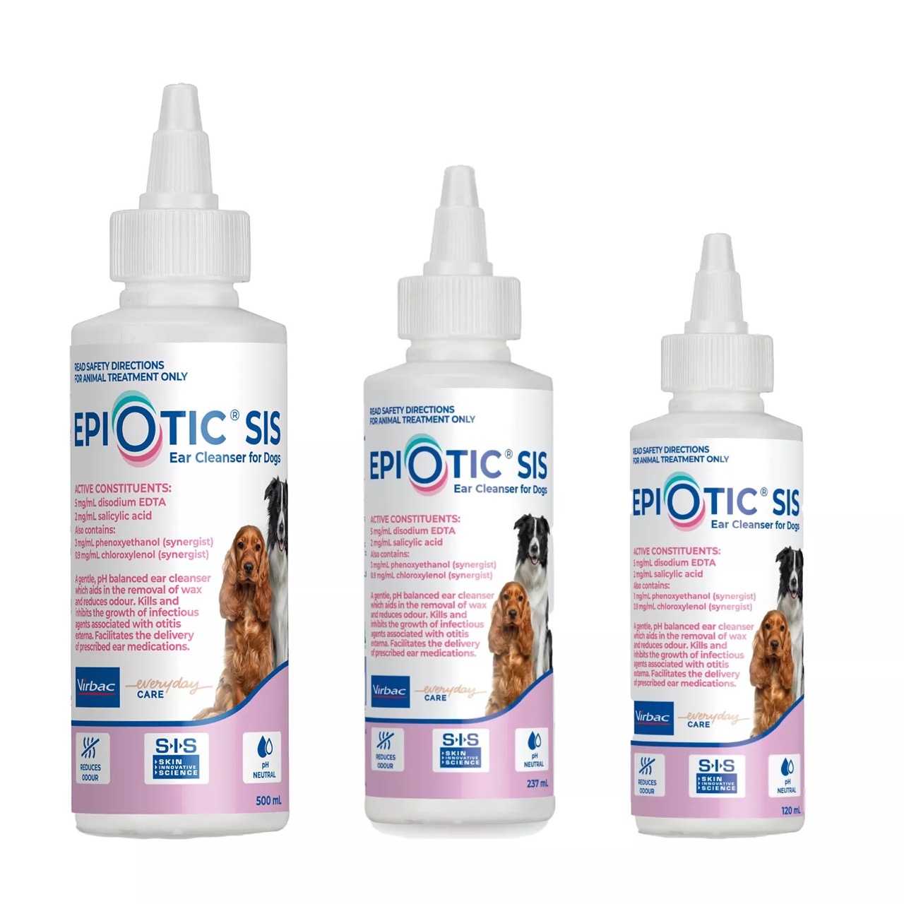 EPI-OTIC 125 ml limpiador auricular para perros y gatos