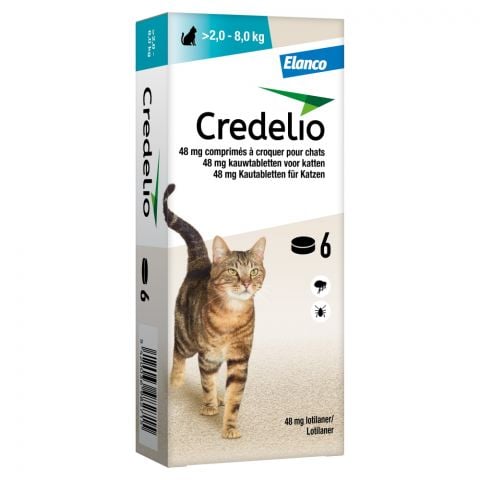 Credelio für Katzen – Floh- und Zeckentabletten
