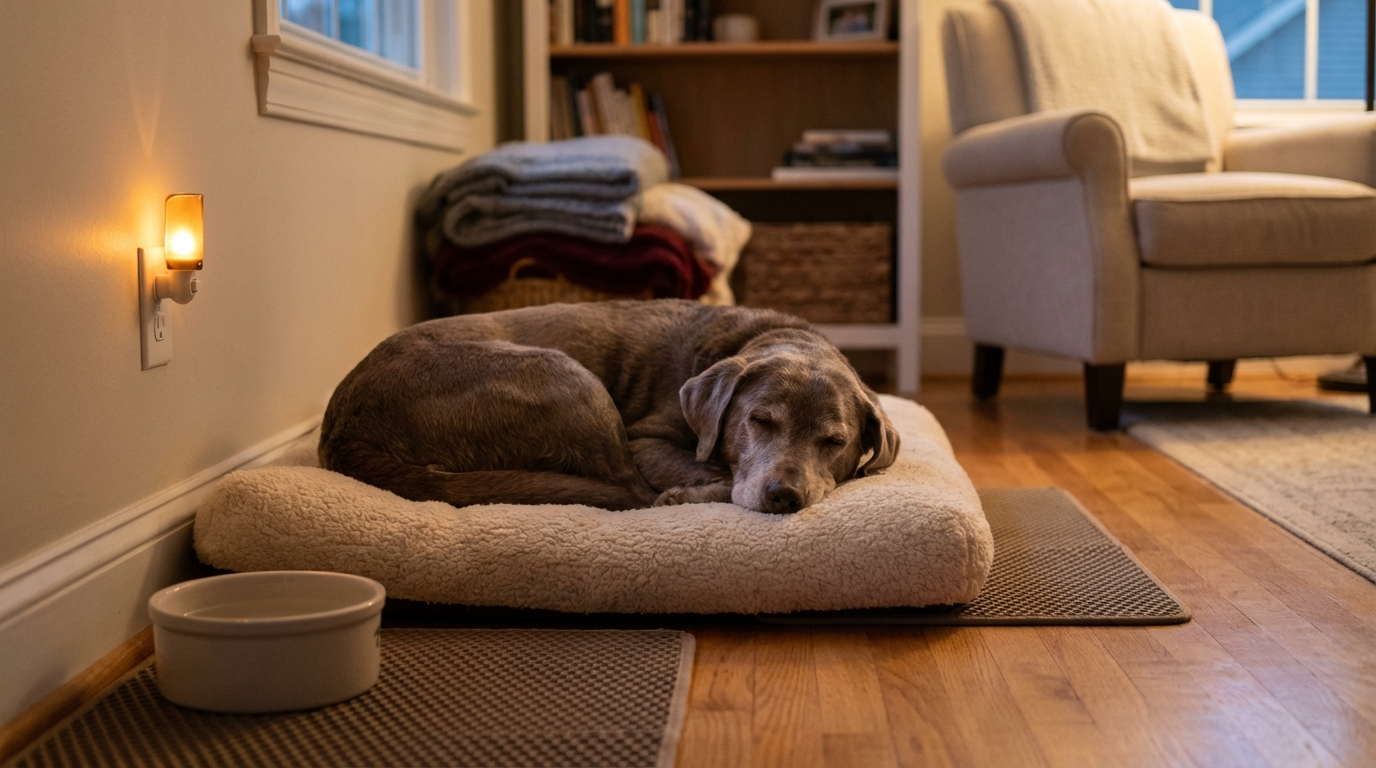 Gestire il Declino Cognitivo nei Cani Anziani (CCD): Segnali e Consigli Pratici per Casa